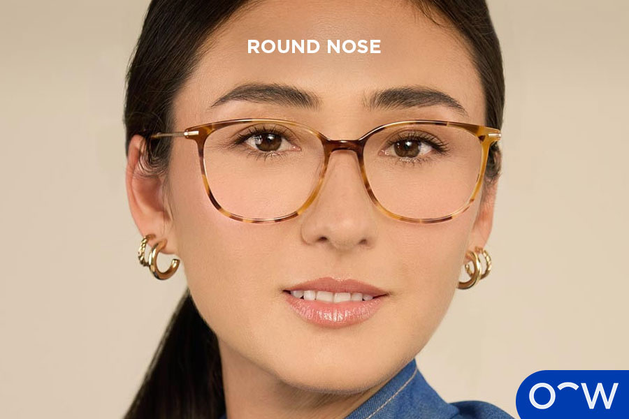 An example of a rounded nose.