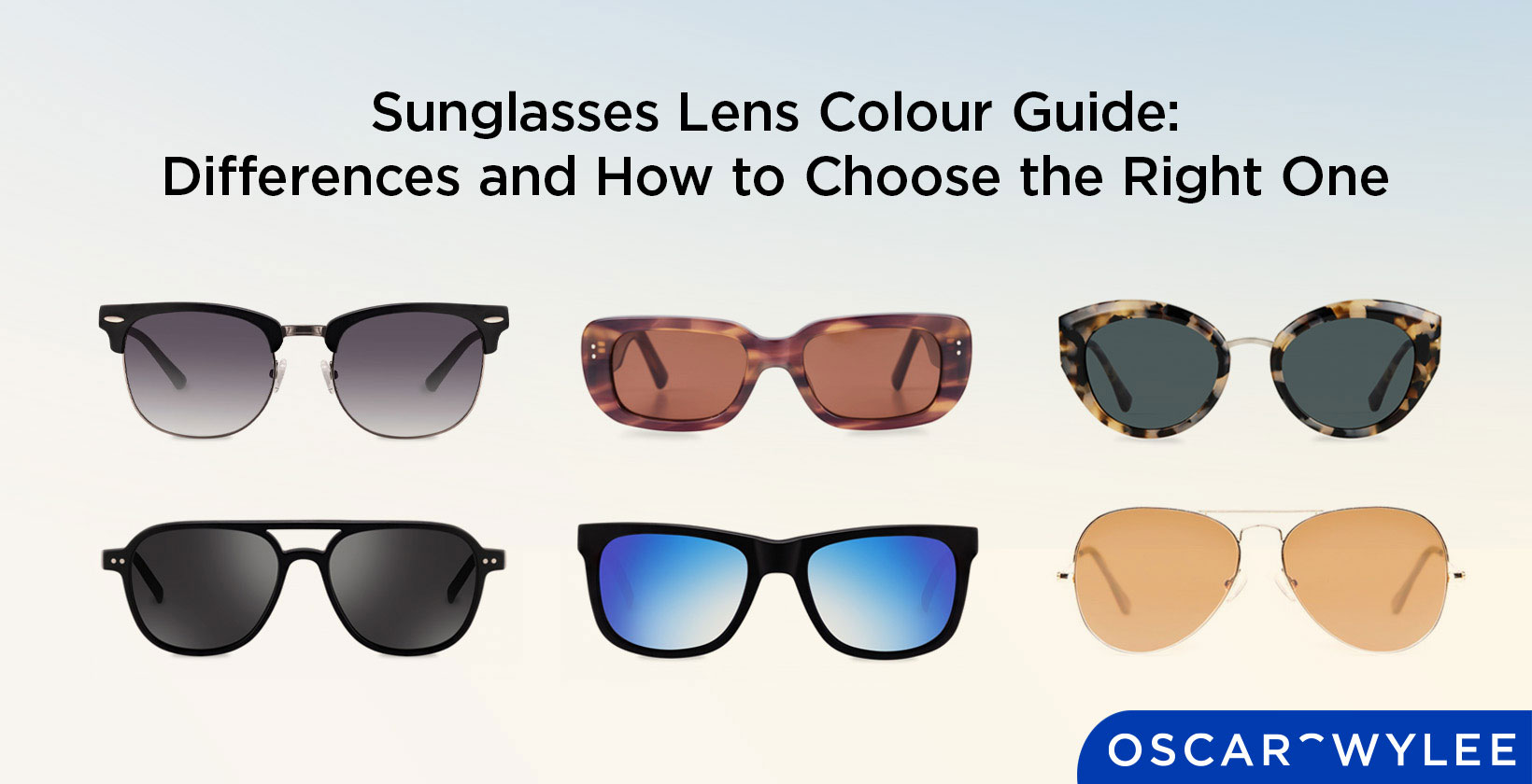 Sunglasses lens colour