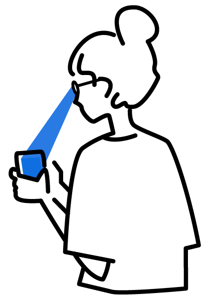Blue light
      illustration Canada