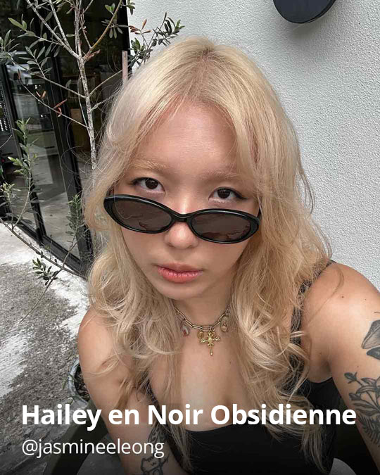 Hailey en Noir Obsidienne